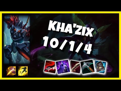 Kha'Zix vs Shyvana TURKISH Challenger JUNGLE (10/1/4) - v11.4