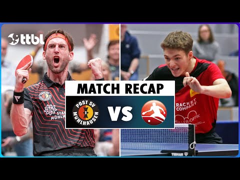 MÜHLHAUSEN vs. BAD HOMBURG (Tischtennis Bundesliga Recap) | Matchday 3 | 2025/2026