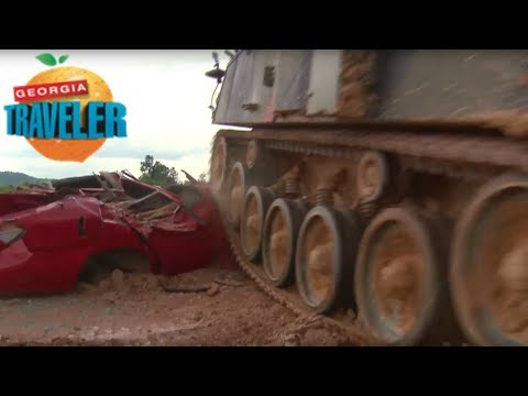 Augusta Food Tour, Tank Town Car Crush & Velodrome Thrills | Georgia Traveler