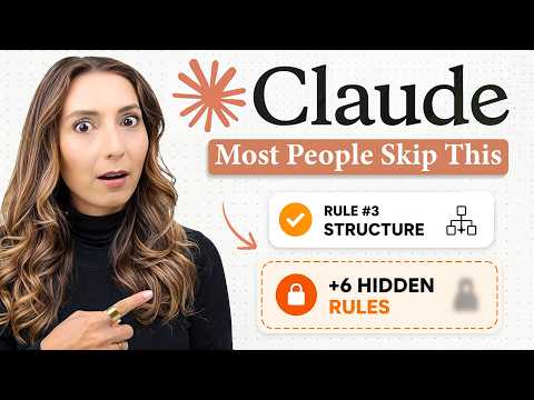 Video thumbnail: The 11 Claude Rules That Keep You in Control (Most People Skip 6)