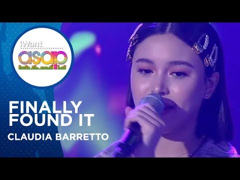 Claudia Barretto - Finally Found It | iWant ASAP Highlights