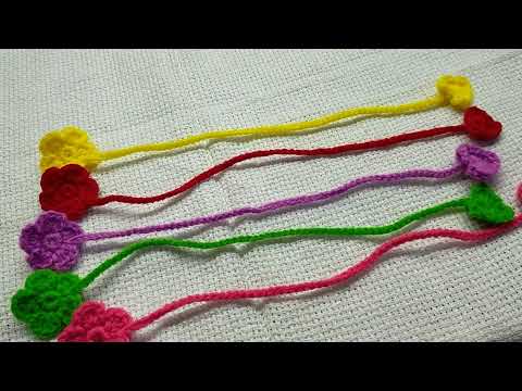 How to Crochet the Simply Daisy Bookmark Pattern - Great for Beginner Crocheters and Book Lovers