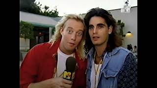 Jani Lane (Warrant) - Introducing Iron Maiden On MTV 1994 (Headbangers Ball Full HD Remastered)