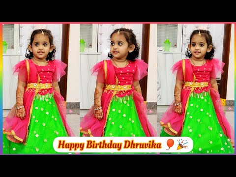 Dhruvika birthday celebrations | buttabomma song | Dhruvika & Veekshith | birthday