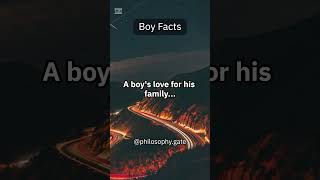 A boy's love for his family...