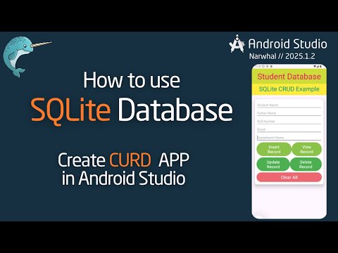 SQLite CRUD Masterclass: Building Your First SQLite Database in Android Studio (2025)