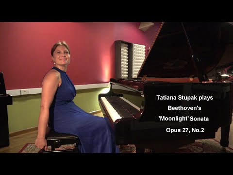 Tatiana Stupak plays Beethoven's 'Moonlight' Sonata