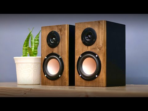 How to Make Desk | Book Shelf Speakers at Home |  Budget DIY Speaker