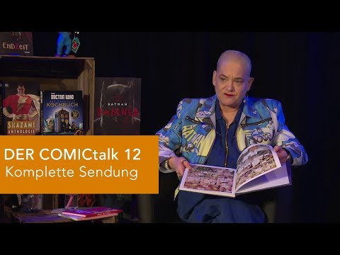 DER COMICtalk12 - Komplette Sendung (Hella von Sinnen, Nilz Bokelberg, Mawil)