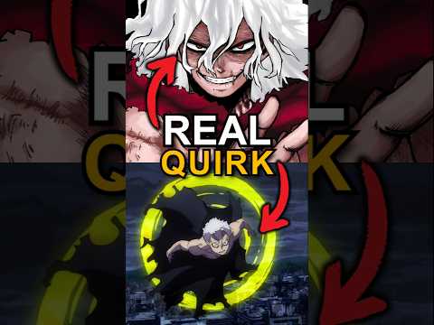 Shigaraki's real Quirk revealed in My Hero Academia #myheroacademia #myheroacademiaseason8