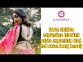 Saree Fashion Expression Tutorials Pooja Faishion Saree Expression Vlog Red Saree Bong Beauty