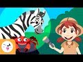 Los animales para niños - Vocabulario - Animales Salvajes, animales de granja y animales acuáticos