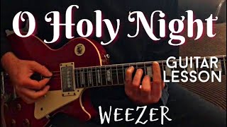 O Holy Night guitar lesson
