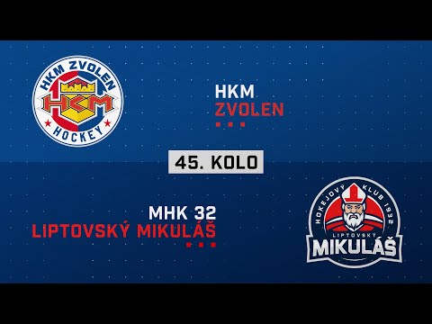 45.kolo HKM Zvolen - MHK 32 Liptovský Mikuláš HIGHLIGHTS
