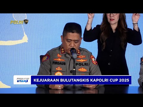 KEJUARAAN BULUTANGKIS KAPOLRI CUP 2025 SAMBUT HARI BHAYANGKARA KE-79