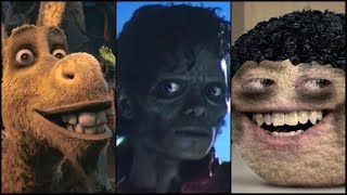 Triple Thriller Mashup Remix - (Michael Jackson, Scared Shrekless and Annoying Orange: The Chiller)