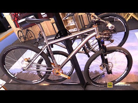 2019 Rabbit Bikes MTB650B Titanium Bike - Walkaround - 2018 Eurobike