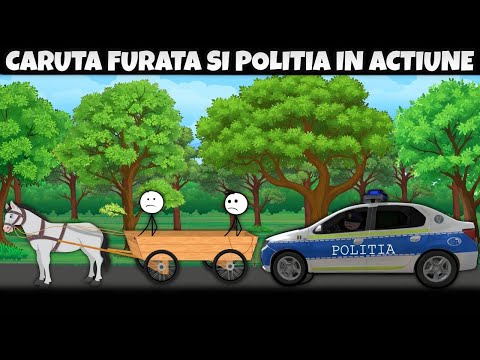 LA ȚARĂ: CĂRUȚA FURATĂ ȘI POLIȚIA ÎN ACȚIUNE!