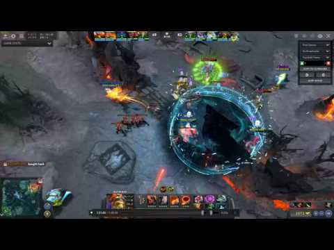 How did Lina & Lion escape this? (Aghs/Refresh Disruptor Ulti + Kinetic Field)