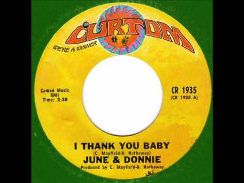 JUNE & DONNIE  I thank you Baby  Chicago Soul Classic