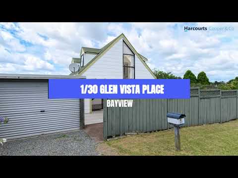 30 Glen Vista Place, Bayview, Auckland, 3 bedrooms, 2浴, House