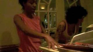 Amy Winehouse & Remi Nicole Jamming At St Lucia Hotel Lobby