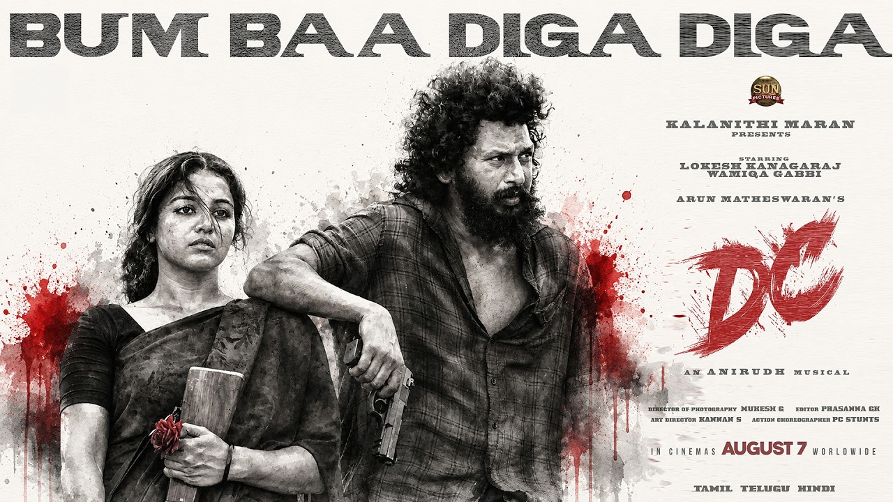 Bum Baa Diga Diga Song Lyrics – DC | Anirudh Ravichander