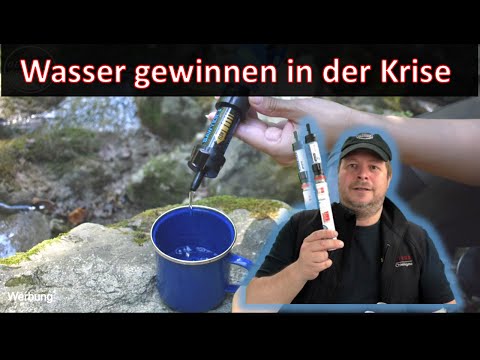 Blackout/Stromausfall Vorsorge Wassergewinnung  - im Haus, draußen, Filtern...Filter Selbstbau