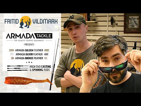 NYHETER från ARMADA TACKLE! The Shit, Golden Feather, Solbrillor.