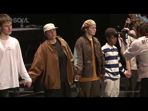 CRAZY KIDANCERS vs STYLE POP - FINAL 2VS2 ALLSTYLES BEGINNERS | BE SOUL BATTLES 2025