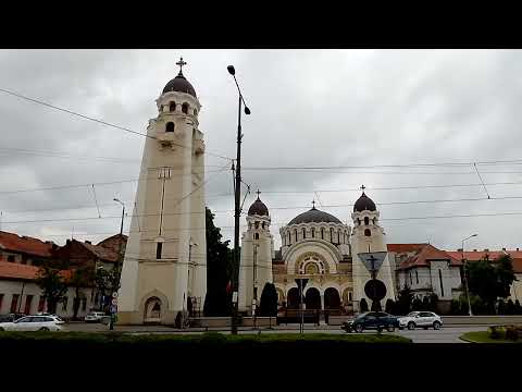 View cu Piata Alexandru Mocioni din Timisoara