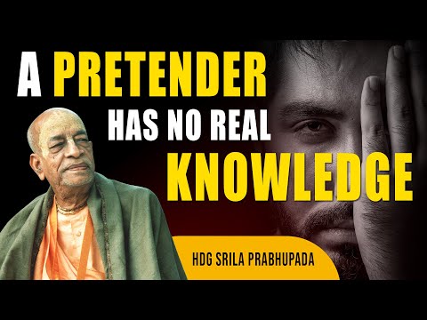 A pretender has no real knowledge I HDG Srila Prabhupada I SB 3.25.4 I 19.09.2022