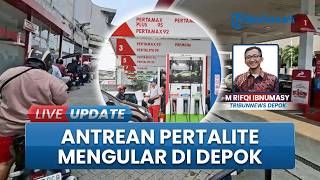 Naiknya Harga Pertamax Picu Migrasi Konsumen ke Pertalite di Depok, Antrean di BBM Subsidi Mengular