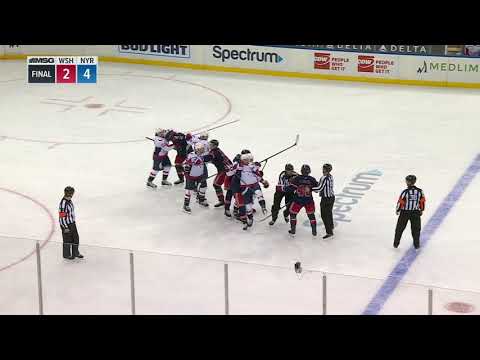 NHL Fight - Capitals @ Rangers - 04 02 2021
