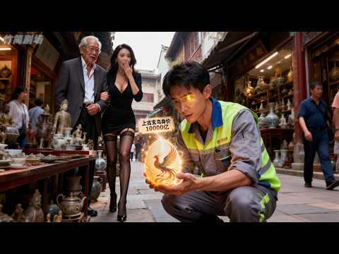 美女總裁好心收了個流浪漢當雜役，豈料他竟天生神眼是第一位鑑寶大師！雙眼一抬看穿所有賭石為美女總裁贏下千億獎金，改變她破產被賣的命運！從此逆轉人生！#我有无限技能