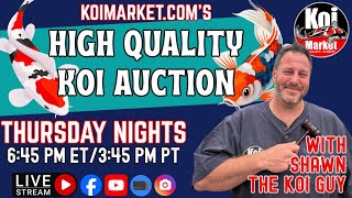 High Quality Koi Auction - Simulcast