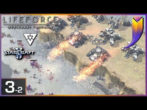 StarCraft 2: LifeForce Mercenary Campaign 03 - Devil's Canyon (Part 2)
