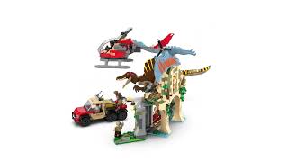 LEGO® Jurassic World 76976 Letecká mise se spinosaurem a quetzalcoatlem
