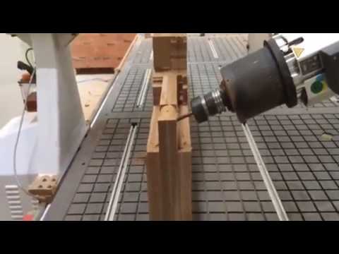 Industrial 4 Axis CNC Wood Router with Drum ATC Spindle Kit
