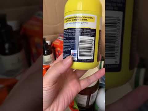 Bổ sung vitamin tổng hợp ngừa cảm cúm  Kids Smart Vita Gummies Cold&Flu của Nature's Way |Diệp Nhung