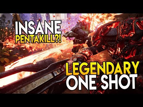 PARAGON GRUX LEGENDARY ONE SHOT! "INSANE 1V5 PENTAKILL?!" GRUX OVERPOWERED BUILD