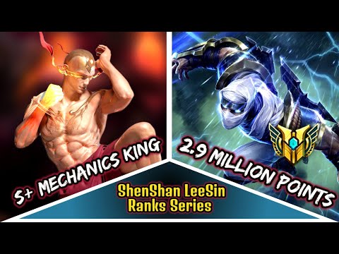 [Full Ranked Game] ShenShan Lee Sin vs. 2.9M pts Zed - Plat/low Diamond elo - League of Legends