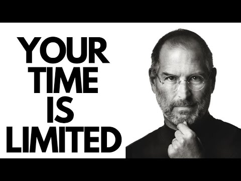Your Time is Limited. Don't Waste it living someone else life | Steve Jobs #MindsetMatters
