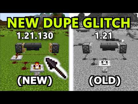 NEW WORKING DUPE GLITCH 1.21.130 In Minecraft Bedrock!