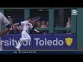 KC@CLE: Moss runs down long fly ball to rob Infante