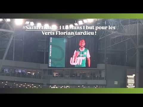 But sur coup franc de Florian Tardieu pour les Verts contre Le Mans