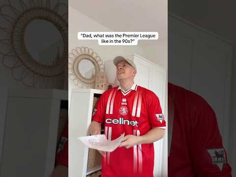 90s Premier League 🥹🎥 What did I miss? #epl #premierleague #football #90sthrowback #90smusic