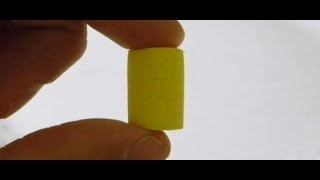 Video thumbnail for Industore PBM: 3M E-A-R Classic oordoppen - gele oordopjes van zacht schuimstof (gehoorbescherming) by Industore - Technische Groothandel