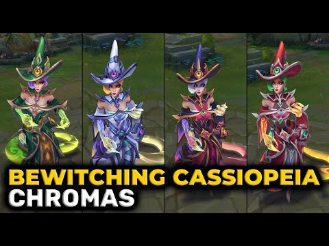 Bewitching Cassiopeia Chromas - League of Legends