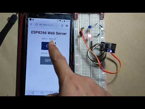 ESP8266 Web Server using an ESP-01